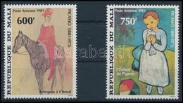 ** 1981 Picasso, Festmények Sor,
Picasso, Paintings Set
Mi 876-877 - Autres & Non Classés