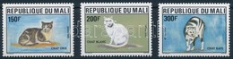 ** 1986 Macska Sor Mi 1058-1060 - Other & Unclassified