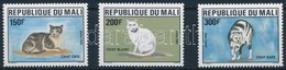 ** 1986 Macska Sor Mi 1058-1060 - Other & Unclassified