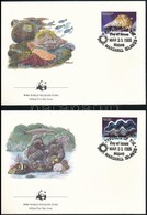 1986 WWF: Tengeri élőlények Sor Mi 73-76 4 Db FDC-n - Autres & Non Classés