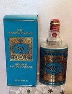 Flacon "4711" EAU DE COLOGNE De MÜLHENS 400 Ml VIDE Avec Sa Boite - Flacons (vides)