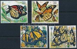 ** 1988 WWF: Pompás Királylepke Sor Mi 2095-2098 - Otros & Sin Clasificación