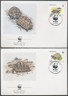 1991 WWF Teknősök 4 FDC Mi 2046-2049 - Autres & Non Classés