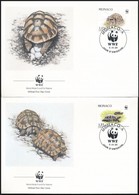 1991 WWF: Görög Teknős Sor 4 FDC-n Mi 2046-2049 - Autres & Non Classés