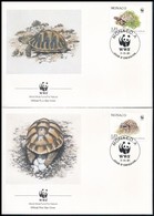 1991 WWF: Görög Teknős Sor Mi 2046-2049 4 Db FDC-n - Autres & Non Classés