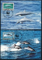 1990 WWF Delfinek Sor 4 Db CM-en Mi 786-789 - Autres & Non Classés