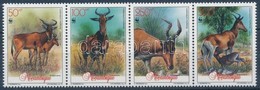 ** 1991 WWF: Antilop Négyescsík + Sor 4 FDC-n Mi 1231-1234 - Other & Unclassified