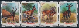 ** 1991 WWF: Antilop Négyescsík Mi 1231-1234 - Otros & Sin Clasificación