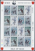 ** 1989 WWF Tengeri Madarak Kisív Mi 408-411 - Andere & Zonder Classificatie