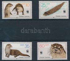 ** 1987 WWF: Vidrák Sor Mi 3107-3110 + 4 FDC - Otros & Sin Clasificación