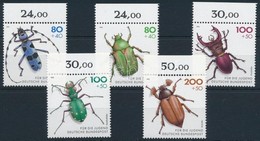 ** 1993 Bogarak Sor,
Bugs Set
Mi 1666-1670 - Other & Unclassified