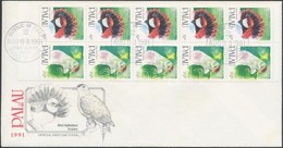 1991 Madár Bélyegfüzetlap FDC-n Mi 428, 430 - Other & Unclassified