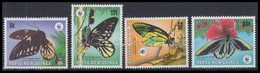 ** 1988 WWF Lepkék Sor Mi 574-577 - Andere & Zonder Classificatie