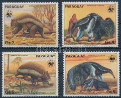 ** 1985 WWF Paraguay állatai 4 érték Mi 3854-3857 - Autres & Non Classés