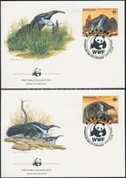 1985 WWF: Állatok Sor Mi 3854-3857 4 Db FDC-n - Andere & Zonder Classificatie