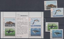 ** 1983 BRASILIANA Nemzetközi Bélyegkiállítás Sor Mi 1604-1607 + Blokk Mi 41 - Autres & Non Classés