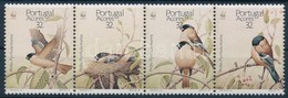 ** 1990 WWF: Madarak Sor 4 FDC-n + Négyescsík Mi 405-408 - Otros & Sin Clasificación