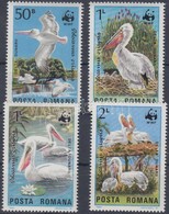 ** 1984 WWF Borzas Gödény Sor + 4 FDC Mi 4104-4107 - Otros & Sin Clasificación