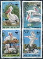 ** 1984 WWF: Borzas Gödény Sor + 4 FDC Mi 4104-4107 - Autres & Non Classés