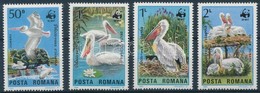 ** 1984 WWF: Pelikán Sor + 4 Db CM és FDC Mi 4104-4107 - Otros & Sin Clasificación