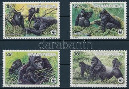 ** 1985 WWF: Gorilla Sor Mi 1292-1295 - Autres & Non Classés