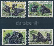 ** 1985 WWF: Gorilla Sor Mi 1292-1295 - Other & Unclassified