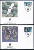 1993 WWF Denevérek Sor 4 Db FDC-n Mi 754-757 - Otros & Sin Clasificación