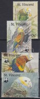 ** 1989 WWF: Papagáj Sor Mi 1222-1225 + 4 Db FDC - Otros & Sin Clasificación