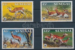 ** 1986 WWF Gazellák Sor Mi 875-878 - Other & Unclassified