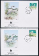 ** 1993 WWF: Kócsagok Sor 4 Db FDC-n Mi 705-708 - Other & Unclassified