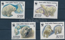 ** 1987 WWF Jegesmedvék Sor + 4 FDC Mi 5694-5697 - Autres & Non Classés