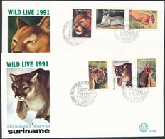 1991 Puma Sor Mi 1371-1376 2 FDC-n - Autres & Non Classés