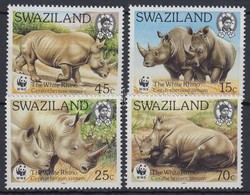 ** 1987 WWF: Orrszarvú Sor Mi 528-531 - Andere & Zonder Classificatie