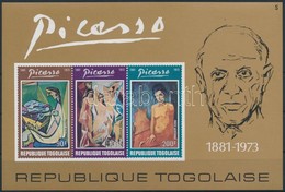 ** 1974 Picasso, Festmények Vágott Blokk,
Picasso, Paintings Imperforated Block
Mi 82 - Otros & Sin Clasificación