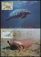 1984 WWF: Manátusz Sor 4 Db CM-en Mi 1763-1766 - Andere & Zonder Classificatie