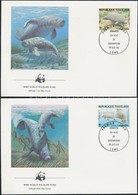 1984 WWF: Vadállatok Sor Mi 1763-1766 4 Db FDC-n - Autres & Non Classés