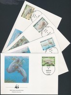 1984 WWF: Vadvilág Sor Mi 1763-1766 4 FDC-n - Other & Unclassified