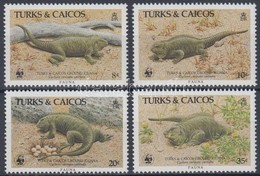 ** 1986 WWF: Leguán Sor Mi 777-780 - Other & Unclassified