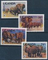 ** 1983 WWF Afrikai Elefánt Sor Mi 361-364A - Other & Unclassified