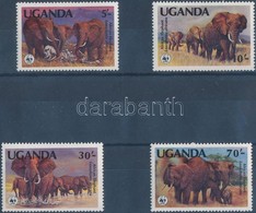 ** 1983 WWF Afrikai Elefánt Sor Mi 361A - 364A - Other & Unclassified