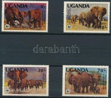 ** 1983 WWF: Afrikai Elefánt (I.) Sor Mi 361-364 A - Autres & Non Classés