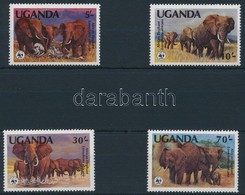 ** 1983 WWF: Afrikai Elefánt Sor Mi 361 A-364 A - Andere & Zonder Classificatie