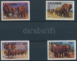 ** 1983 WWF: Afrikai Elefánt Sor Mi 361-364 A - Other & Unclassified