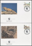 1991 WWF: Gyík Sor Mi 1160-1163 4 Db FDC-n - Andere & Zonder Classificatie
