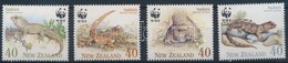 ** 1991 WWF: Hüllők Sor Mi 1160-1163 + 4 FDC - Autres & Non Classés