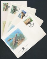 1988 WWF Dugong Sor Mi 782-785 4 FDC - Other & Unclassified