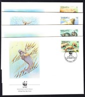 1988 WWF: Dugong Sor 4 Db FDC-n Mi 782-785 - Other & Unclassified