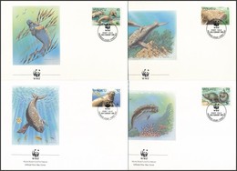 1988 WWF: Dugong Sor Mi 782-785 4 Db FDC-n - Otros & Sin Clasificación