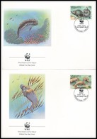 1988 WWF: Dugong Sor Mi 782-785 4 Db FDC-n - Autres & Non Classés