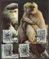 1987 WWF Majmok Sor Mi 1827-1830 4 CM - Otros & Sin Clasificación